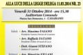 Evento formativo Camera Forense Casarano del 31.10.2014 – Diritto Tributario