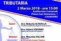 “Giustizia Tributaria” – 02 Marzo 2018 ore 15:00 – Auditorium Comunale – Casarano