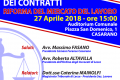 “Il Codice dei Contratti – Riforma del Mercato del Lavoro” – 27 Aprile 2018, ore 15 – Auditorium Comunale – CASARANO